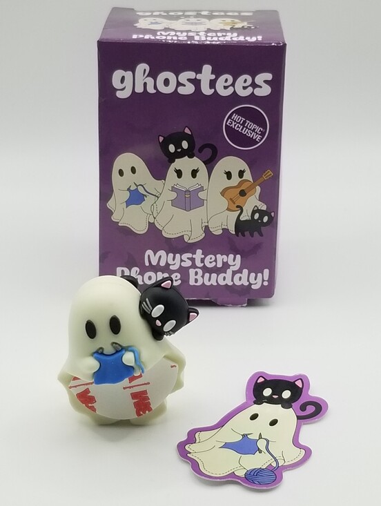 Ghostees Other - Ghostees Mystery Phone Buddy: Crocheting Ghost